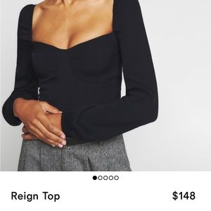 Reformation Reign Top 0 Like New